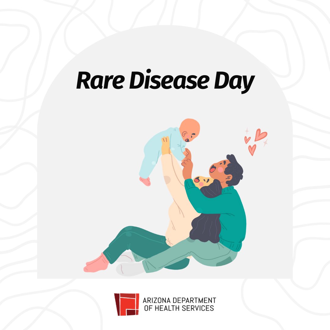 Today is #RareDiseaseDay.

ADHS is proud to stand with families navigating the uncommon journey of rare diseases. Join us as we support and advocate for all those facing rare diseases. 💙👶 

#ShowYourRare #NewbornScreening #RareDiseaseAwareness