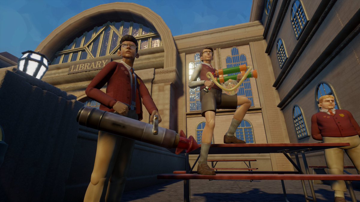 CptChlorine's tweet photo. I’ve made progress with Wrotmoore I want to share soon! In the meantime, here are some screenshots of past work!
#DreamsPS4 #Dreams #Bully https://t.co/6KFuF3Wg5E