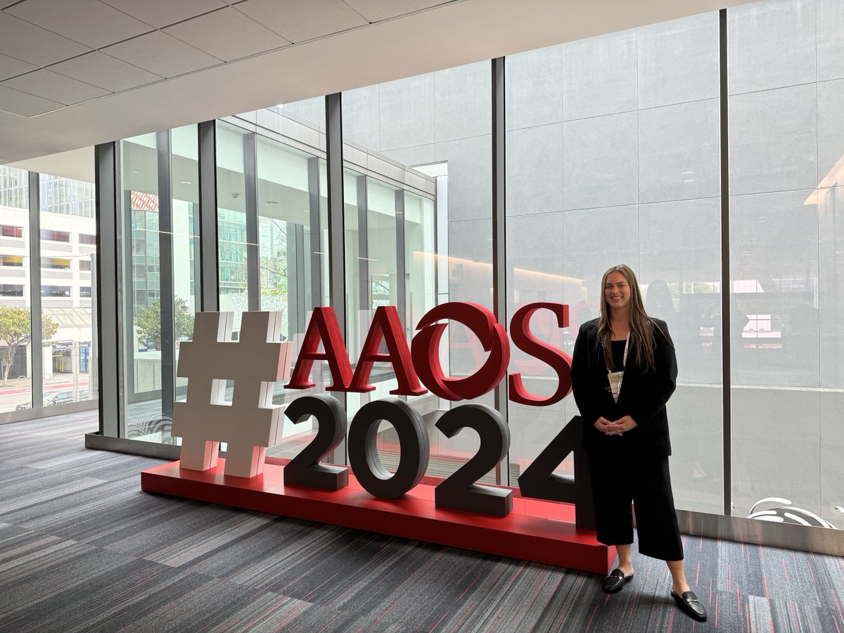 A special shoutout to Taryn LeRoy, MD, a spine surgeon at NEBH, who recently presented her research on a panel with @AAOS1 🎉 Dr. LeRoy's research focuses how the time to surgery affects outcomes in neurologically intact patients with thoracolumbar fractures.