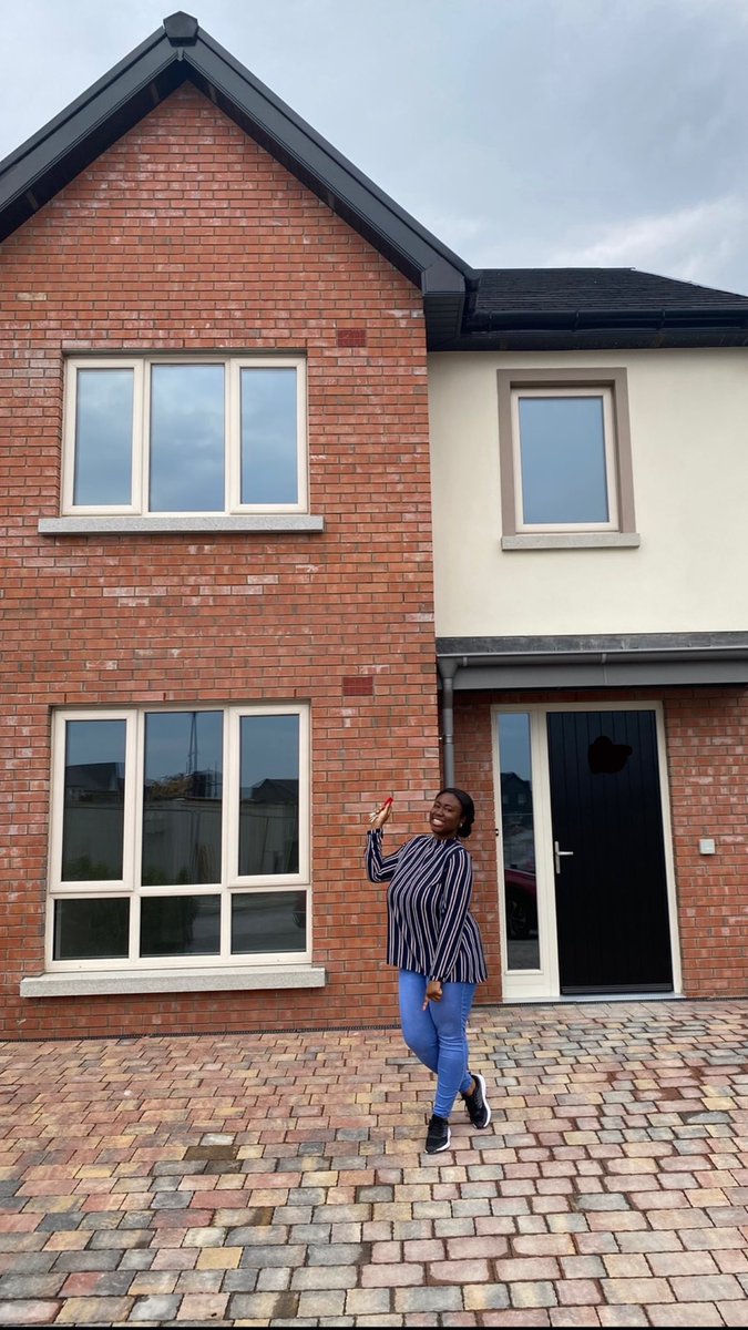 First Time Buyer 
Solo Home Owner 
#NewBuild🍾🥂#Goddid🙏🏽