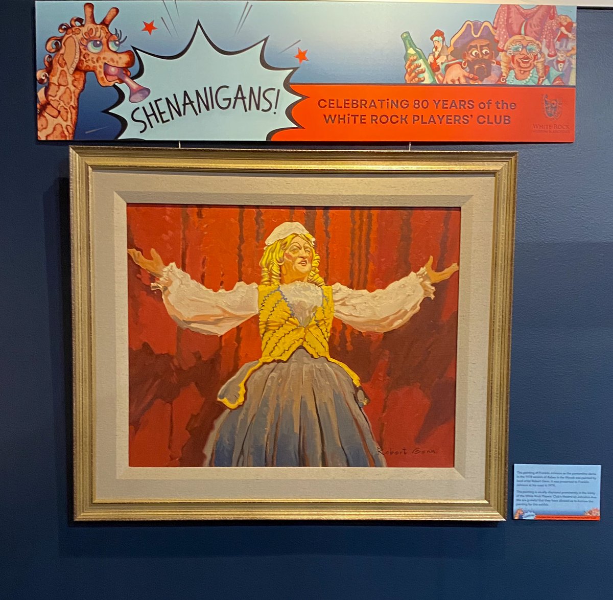 The curtain is open on 'Shenanigans - Celebrating 80 Years of the White Rock Players' Club'!

We welcome you to visit our gallery and learn all about the history of this fabulous community group. 

Tues - Sun
10:30 - 4:30

#CityOfWhiteRock
#WhiteRockMuseum #WhiteRockPlayersClub