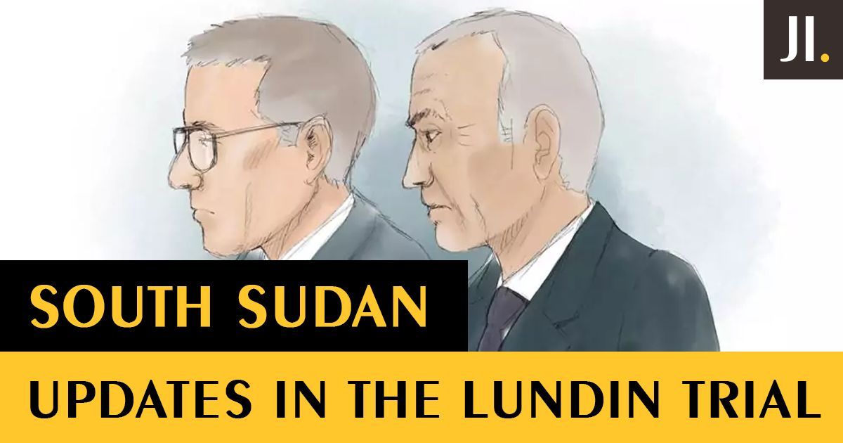 justiceinfonet's tweet photo. The #Lundin case: an extraordinary trial in #Sweden regarding crimes in #SouthSudan. Thirteen years of proceedings, 80,000 pages of case files, two and a half years of hearings scheduled. #UniversalCompetence.

Read about the latest hearings 👉 https://t.co/7DHdPXJXbp https://t.co/5XJ05Q3308