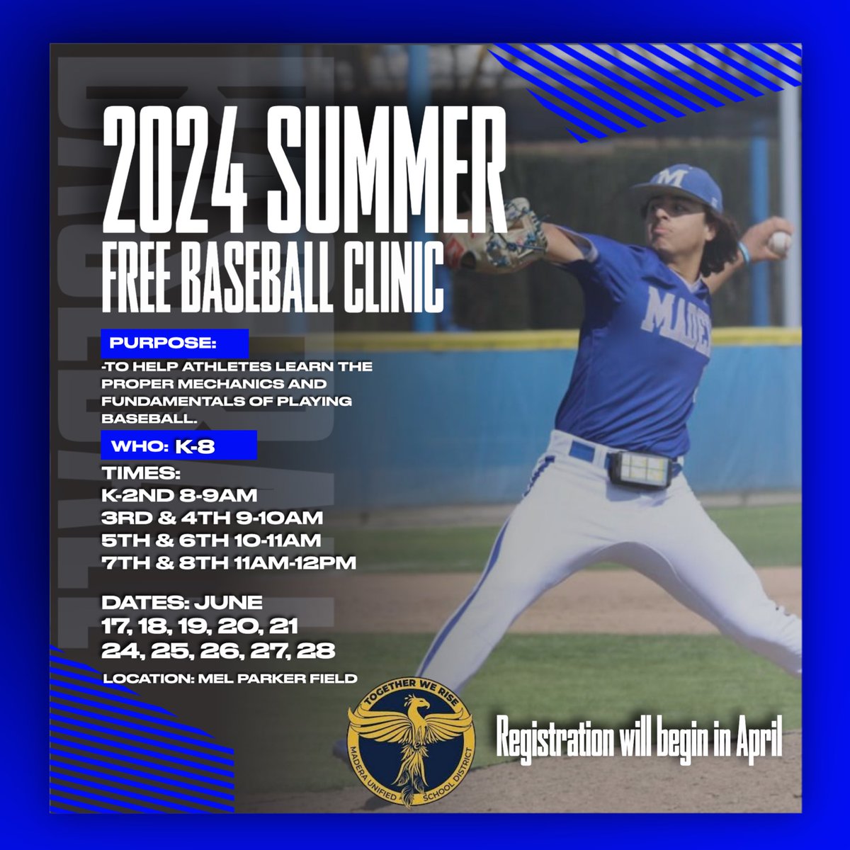 Registration begins in April. Look for the barcode to register. Looking forward to seeing you there.