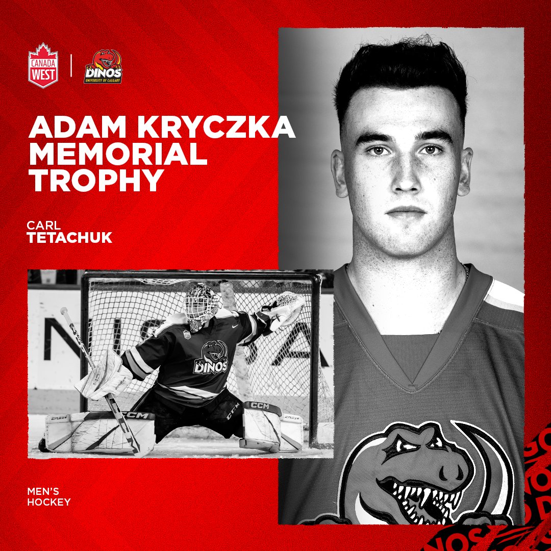 🦖🥅⭐️

Carl²

Allowing the fewest goals in <a href="/CanadaWest/">Canada West</a>, Carl Stankowski and Carl Tetachuk capture the Adam Kryczka Memorial Trophy.

#GoDinos