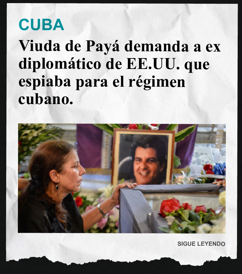 Hoy mi padre cumpliría 72 años y mi madre acaba de iniciar acción legal contra el colaborador de sus asesinos.

Queremos toda la verdad, obtener justicia y terminar con la impunidad del régimen cubano y de sus cómplices.

#PAYAVIVE #JusticiaParaOswaldo

⏩cubadecide.org/2024/02/exdipl…