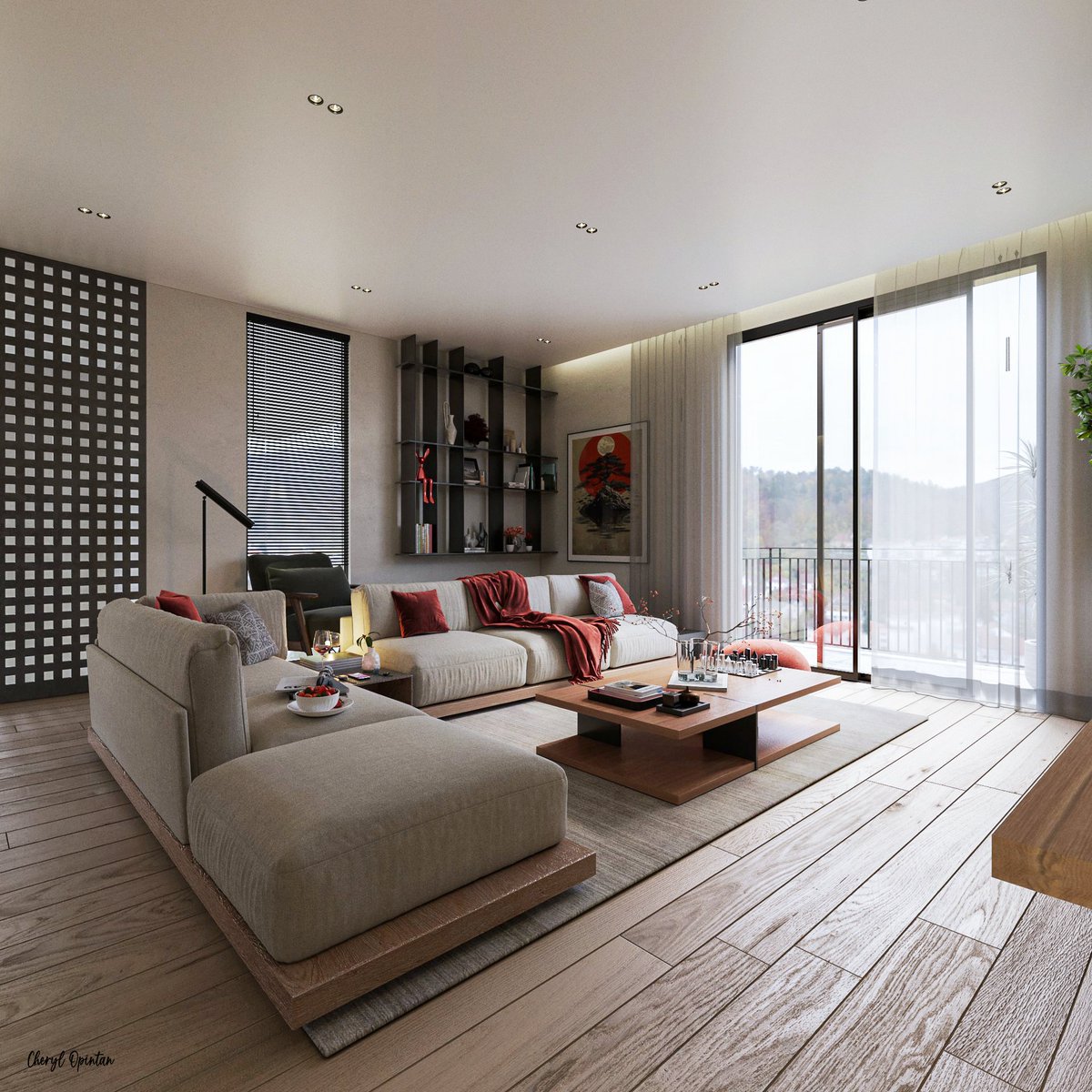 _cherylcharity's tweet photo. February's Design and Render Entry- The Bold Harmony
Upstairs living room
Interior Design and Visualization

Designed and Visualized by Cheryl Opintan
Software-Sketchup, V-Ray, Adobe Photoshop

#interiordesign #Sketchup #render #vrayrender #chaoscloud https://t.co/rrJ2D6nOeF