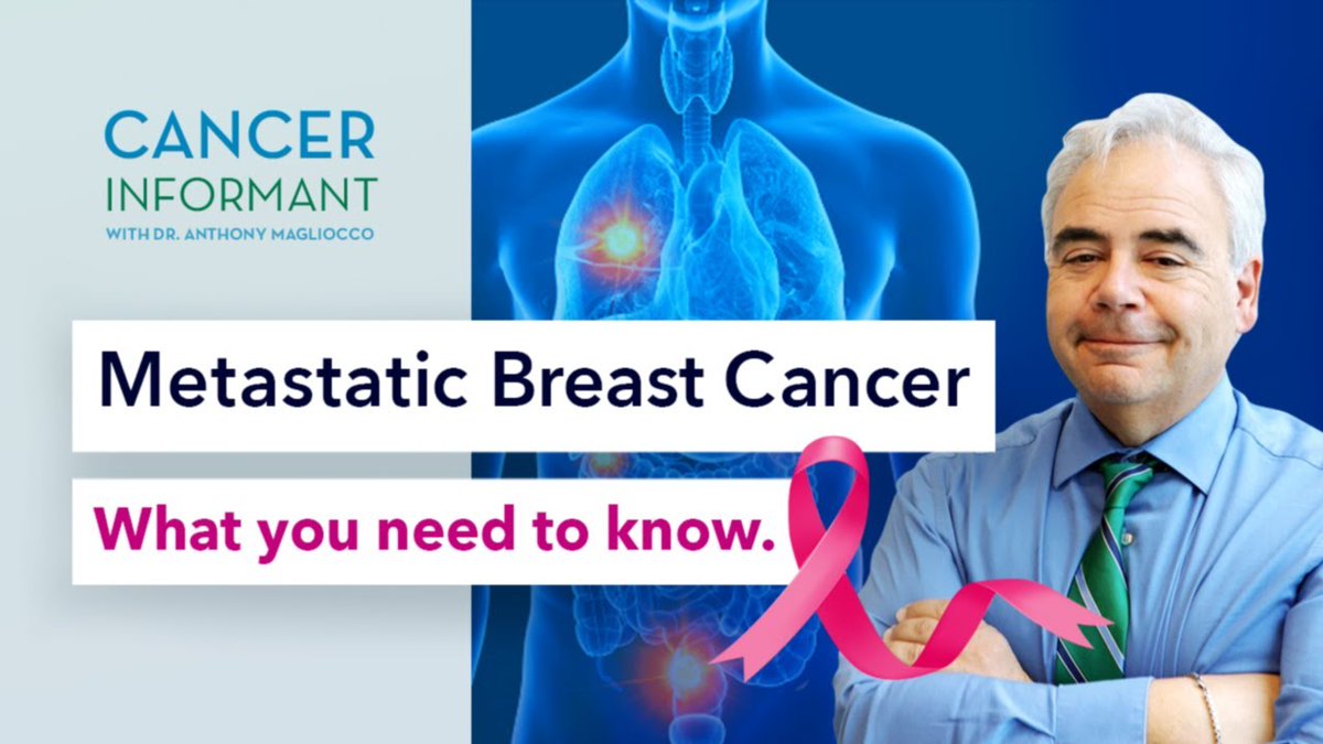 CancerInformant's tweet photo. Have you seen our video about metastatic breast cancer (stage 4)? https://t.co/HAuGRgawYA
Discover new treatments, and the role of genetic testing. Understand the differences of Luminal A/B, HER2 positive, and triple negative cancers.
#BreastCancerAwareness #MetastaticBC https://t.co/sI49astpK5