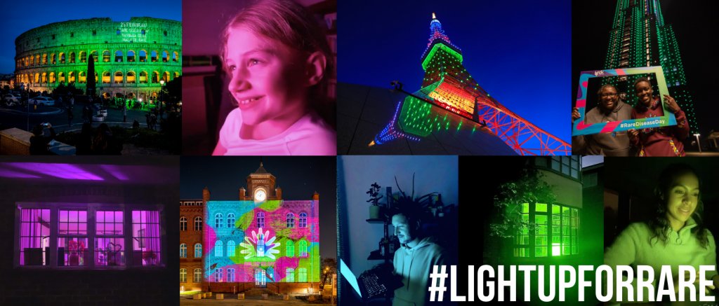 Today is #RareDiseaseDay, dedicated to raising awareness for the 300 million people living with a rare disease around the world. The Calgary Tower, along with other global monuments, will be lit up to raise awareness for the rare disease community. #LightUpForRare