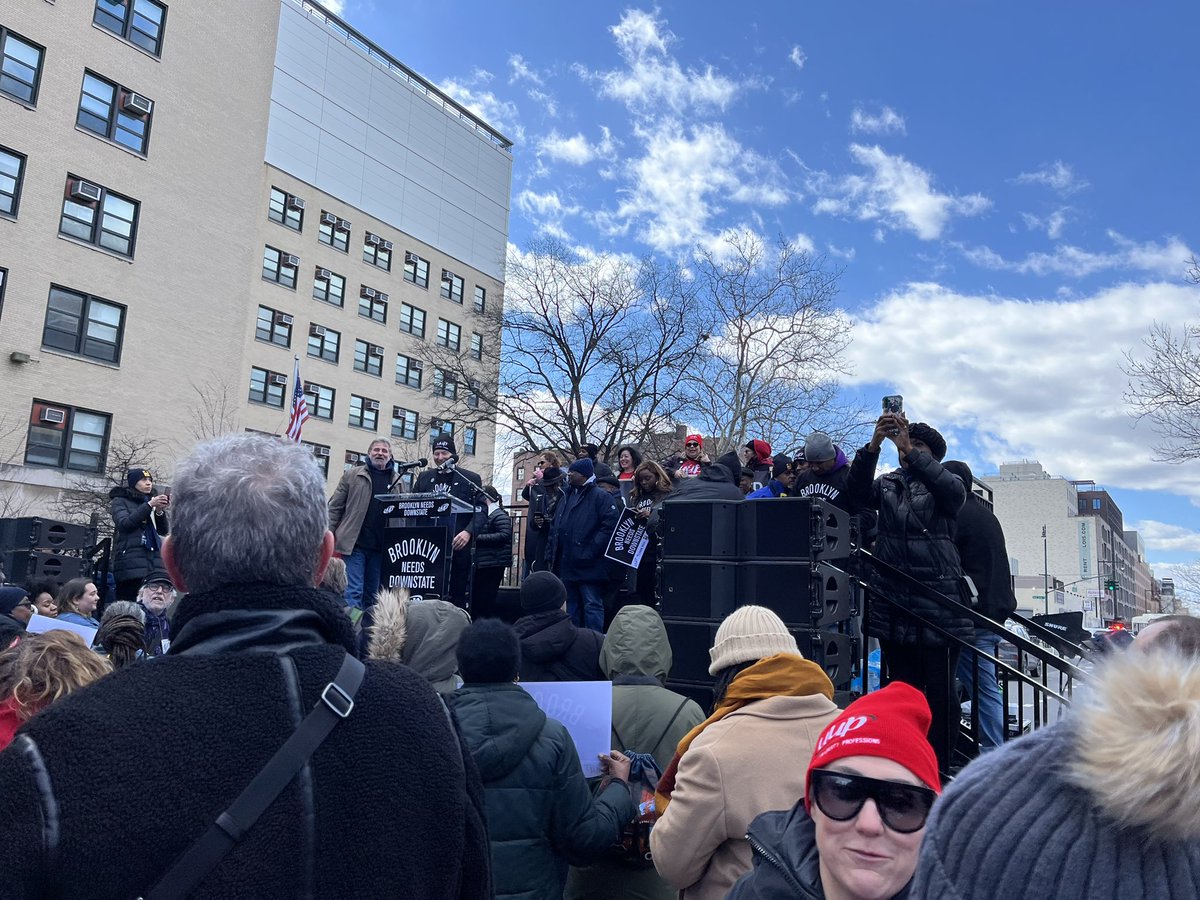 Save #BrooklynNeedsDownstate! Rally going on now at Downstate Medical Center 450 Clarkson Ave. 12 noon. Don’t let this crucial institution close!