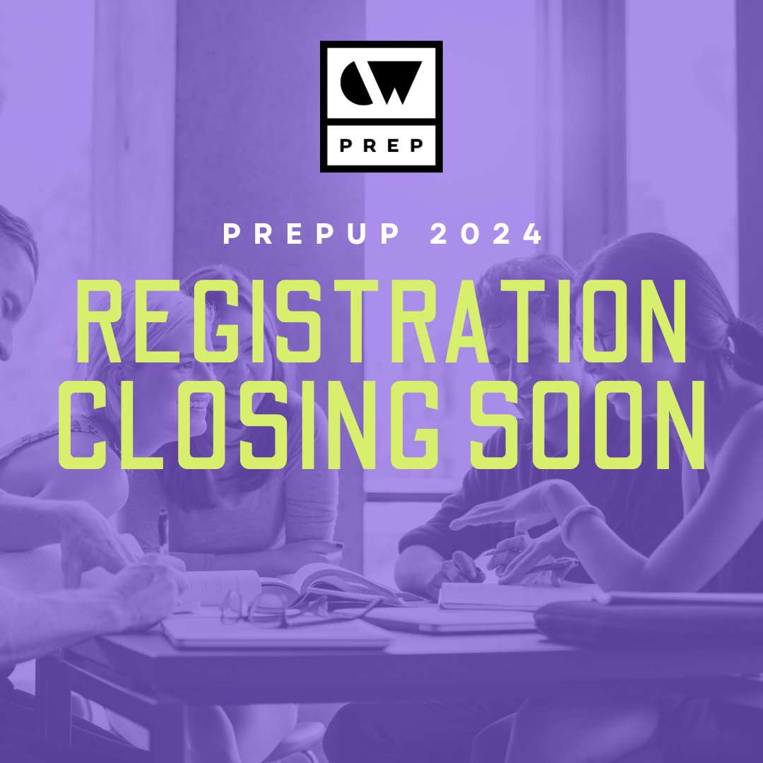 CW_Prep's tweet photo. Registration for #PrepUp24 is closing tomorrow! 💜 You don't want to miss this chance to grow, learn, and connect with CW PREP students and #childwelfare professionals from across the state. Plus we'll have some serious fun. 😉 Register here: https://t.co/XMAHuiZLTi https://t.co/v9r43g4ZOT