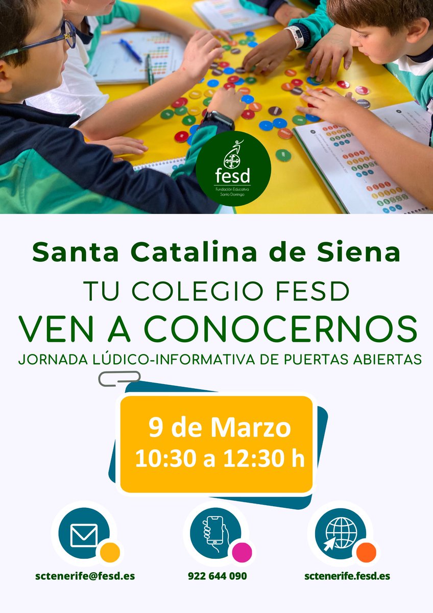 Colegio Santa Catalina de Siena FESD tweet media