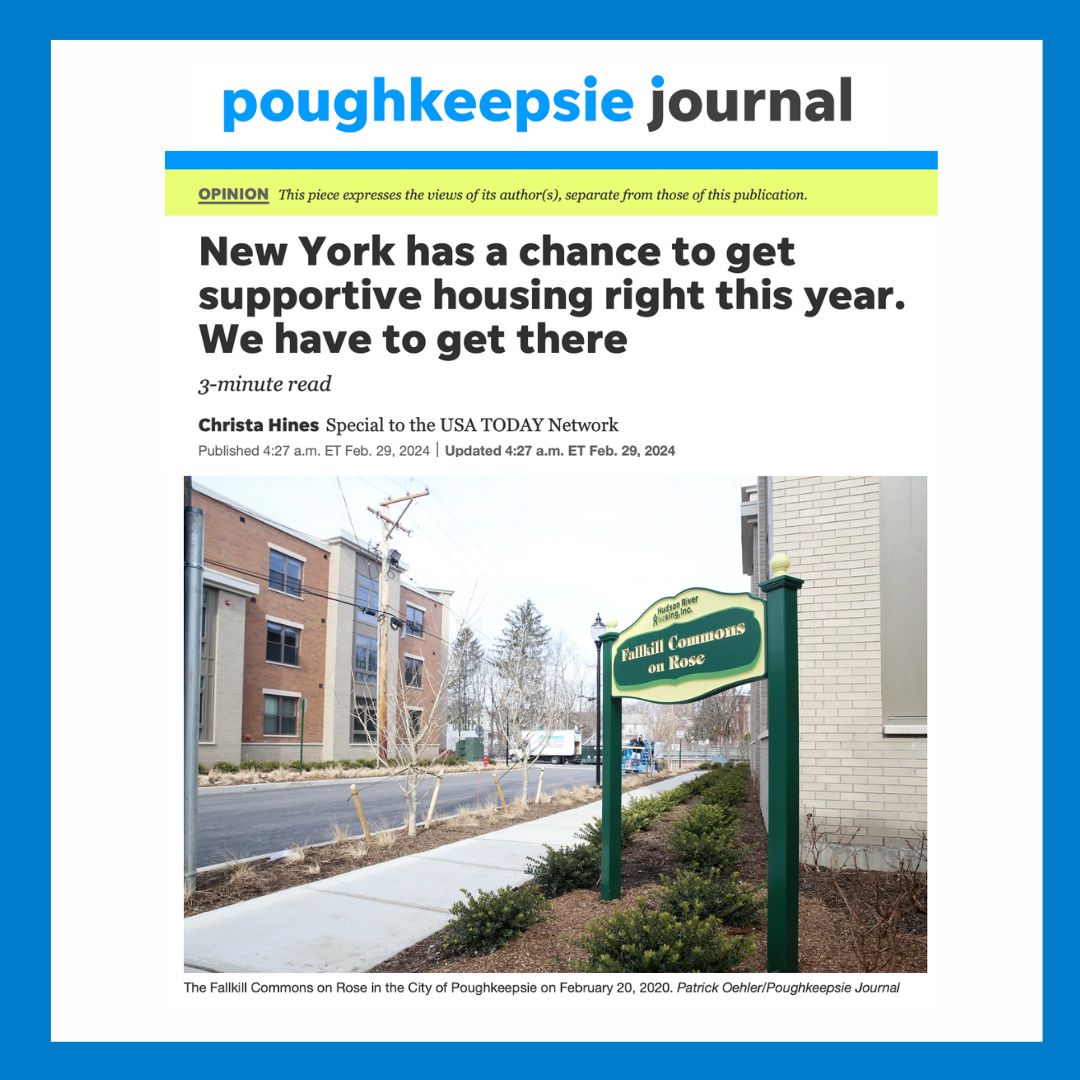 140+ #supportivehousing advocates joined us in Albany yesterday to urge @GovKathyHochul & lawmakers to #savesupportivehousing. Hudson River Housing CEO Christa Hines explains the simple funding conversion that could save 9k apts in a new @PokJournal piece: poughkeepsiejournal.com/story/opinion/…