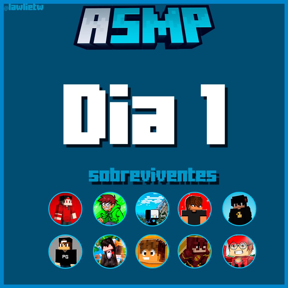 Começou!!!! Acompanhe os canais em nosso Youtube:
youtube.com/@_AdventureSMP 

É com muito orgulho que vou falar...

DIA 1 - ASMP - A queda