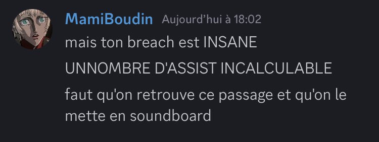 ayez des mates fan de vous comme ça <3 @Mamivlr_