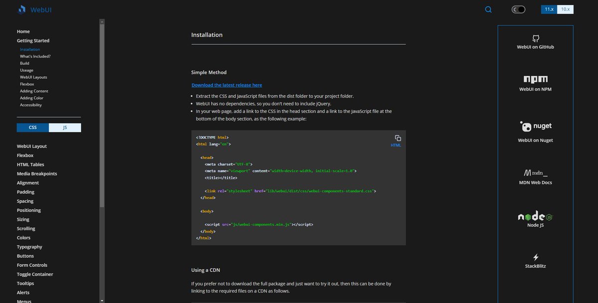 asyncdesign's tweet image. 11.5.0 Released.
npm i asyncdesign-webui
yarn add asyncdesign-webui
Install-Package asyncdesign-webui
Docs asyncdesign.github.io/webui/
#coding #DevOps #developer #CSS #css2024 #javascript #vue #React #reactjs #webdeveloper #FrontEnd