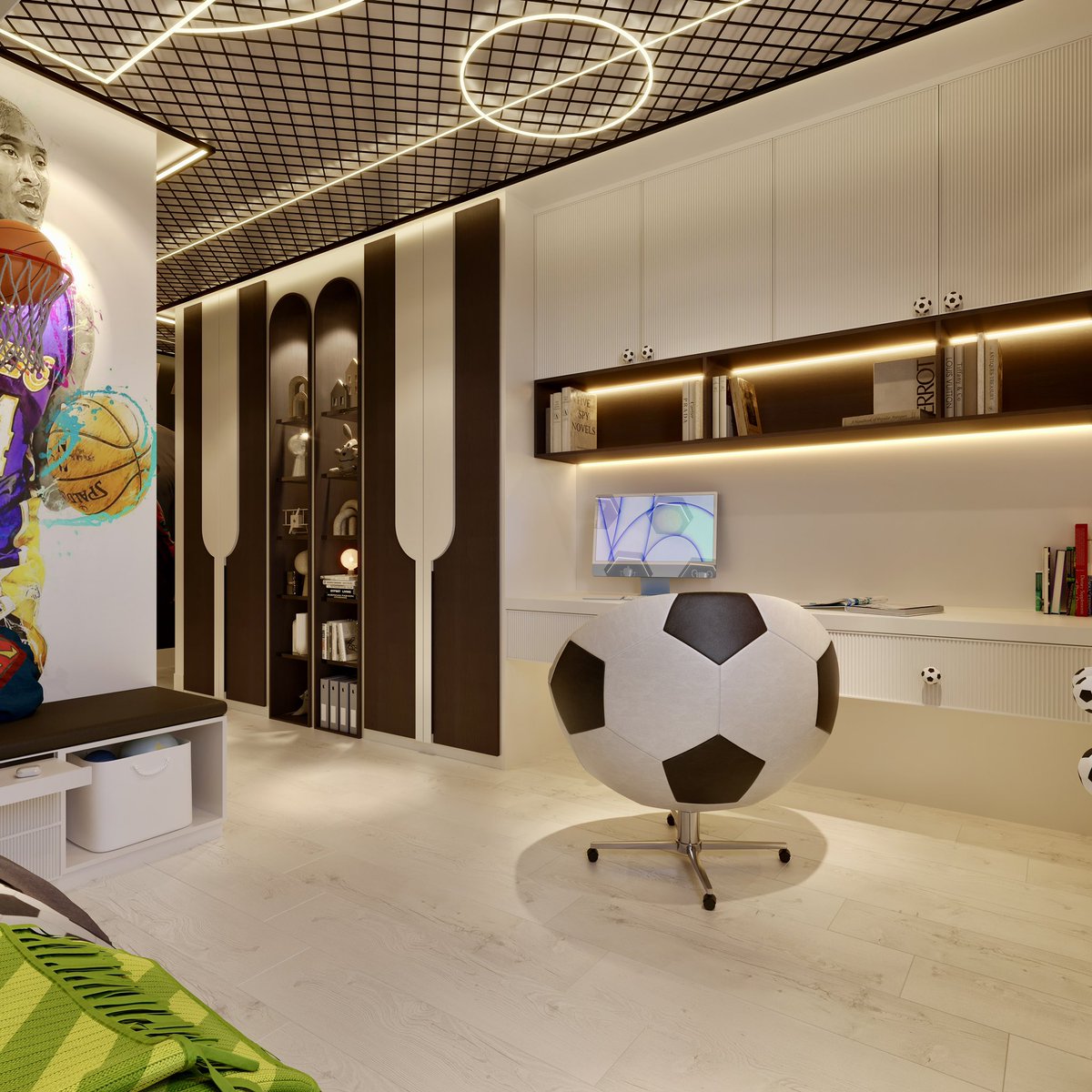 #3d #comingsoon #interiordesign #decoration #kidsroom #football #soccer #futbol #bjk #bathroom #bathroomdesign #banyo #safakcak