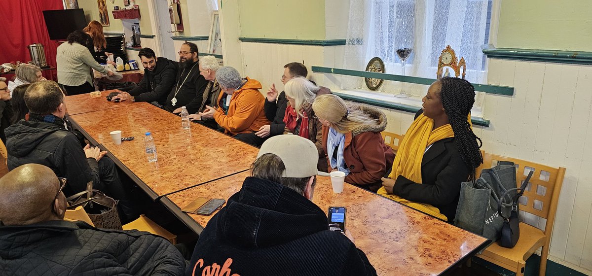 It was a great pleasure to be at St George's Coptic Orthodox Church in East London with a group of CTE evangelists. Thank you Fr Michael Lambros for your hospitality and generously explaining your Divine Liturgy. <a href="/ChurchesEngland/">CTE</a> <a href="/FollowEmbrace/">Embrace the Middle East</a> <a href="/Awareness_Found/">Awareness Foundation</a>