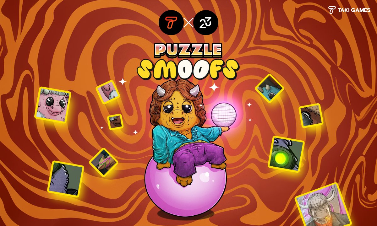 Taki Games (@takigames_io) on Twitter photo We’re excited to unveil our latest partnership with <a href="/Two3Labs/">Two3 Labs</a>, the team behind <a href="/thesmoofs/">Smoofs</a>, a fellow <a href="/0xPolygon/">Polygon</a> community building one of the fastest-growing consumer brands in Web3.
We’re bringing Smoofs to the Taki Games to continue driving mainstream adoption of Web3. We’re excited to unveil our latest partnership with <a href="/Two3Labs/">Two3 Labs</a>, the team behind <a href="/thesmoofs/">Smoofs</a>, a fellow <a href="/0xPolygon/">Polygon</a> community building one of the fastest-growing consumer brands in Web3.
We’re bringing Smoofs to the Taki Games to continue driving mainstream adoption of Web3.