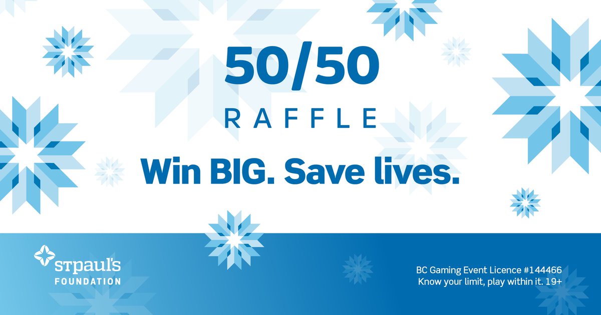 Today is your last chance to buy tickets for our winter 50/50 raffle and our jackpot sits at $84,400! Buy a ticket and help fund life-saving services and compassionate care across @Providence_Hlth. Get your tickets before 10 PM PST tonight at: spf5050.ca
