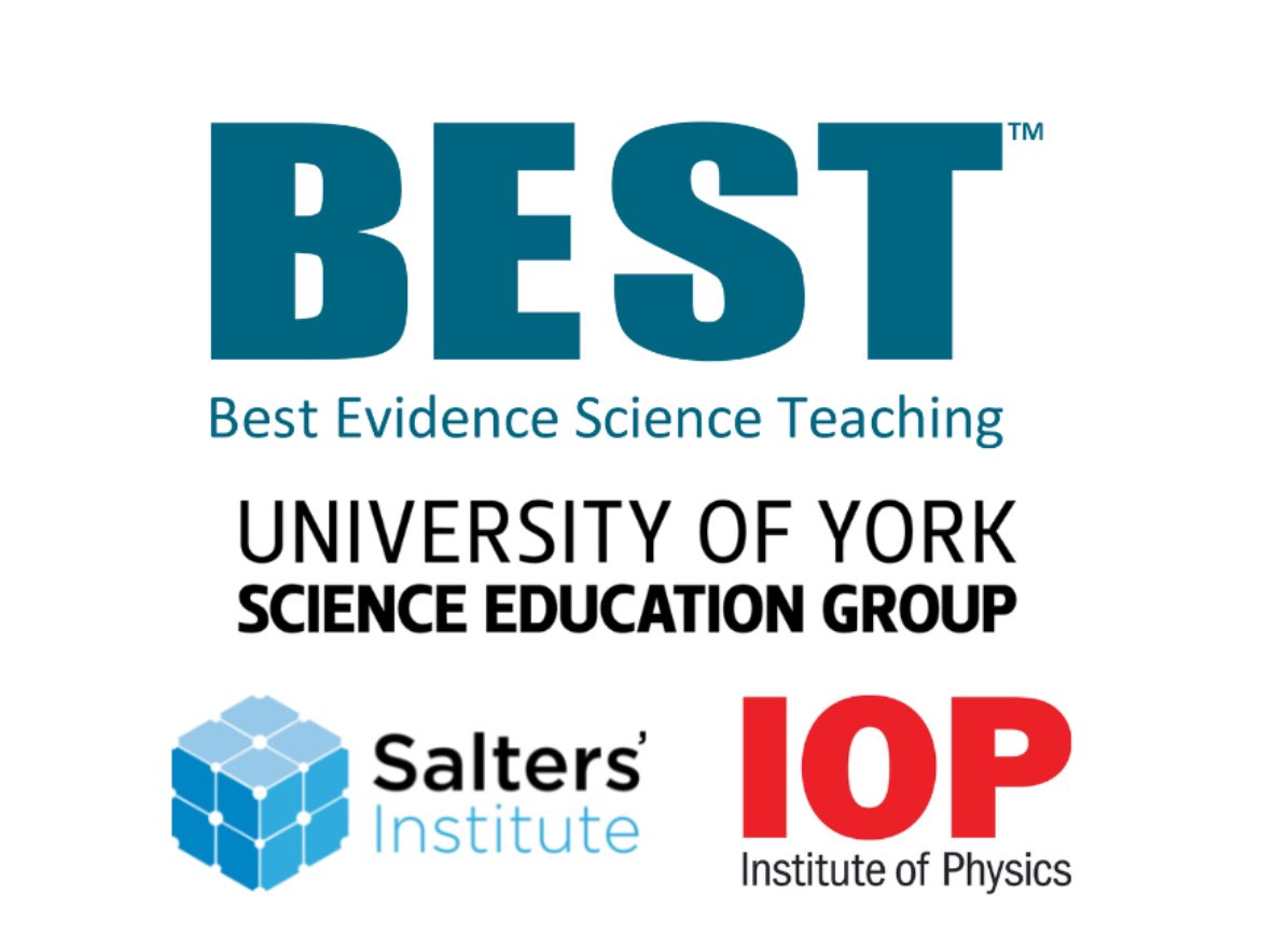Great session from <a href="/BestEvSciTeach/">Best Evidence Science Teaching (BEST)</a> for our first <a href="/ogdentrust/">Ogden Trust</a> Physics Futures webinar series