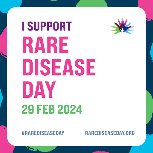 February 29th is #RareDiseaseDay. On this day, we recognise 300 million people worldwide living with a rare disease, their families and carers.
