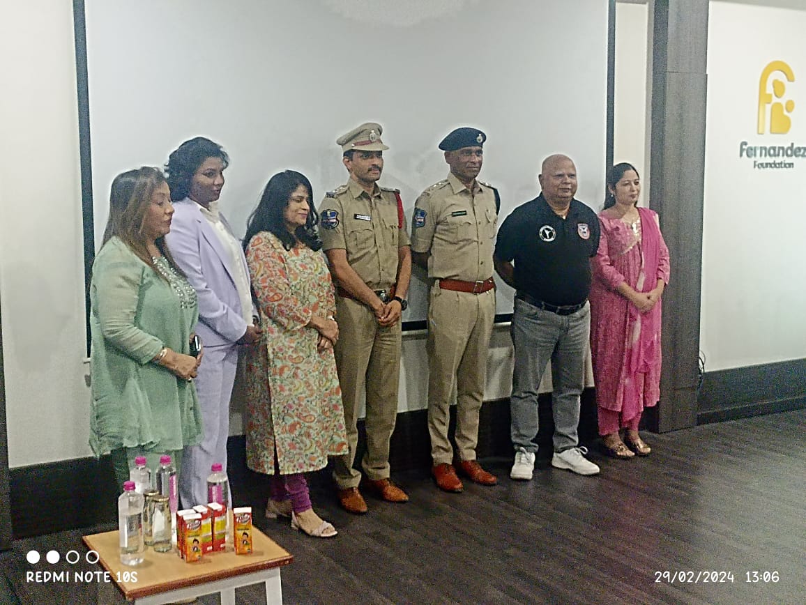 Participated in women safety and empowerment session conducted at Fernandez Hospitals,Banjarahills @CPHydCity @hydcitypolice @bharosahyd @hydsheteam @fernandezhospit