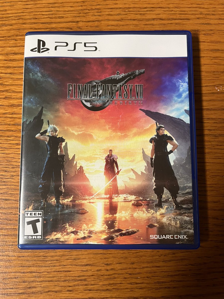 Happy Leap Day! I’m about to play the hell out of this bad boy. #FinalFantasy7Rebirth