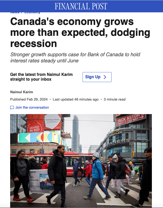 RGBAtlantica's tweet photo. Canada's economy is growing more than expected and we are dodging a Recession. #TrudeauIsRight
https://t.co/YkwAWQz7Ie https://t.co/oi09s2vtXA
