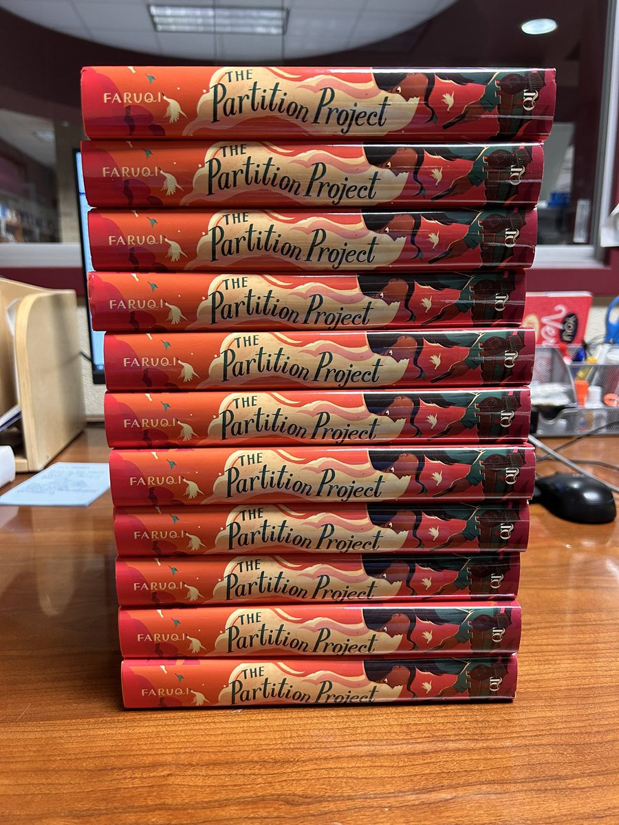 Carli Sauer (@loudlibrarian_) on Twitter photo Meeeeep my students’ pre-ordered copies of The Partition Project are in from our visit with <a href="/SaadiaFaruqi/">Saadia Faruqi</a>! I can’t wait to hand these out. Thanks, <a href="/4kidsbooks/">Cynthia Compton</a> 📚 Meeeeep my students’ pre-ordered copies of The Partition Project are in from our visit with <a href="/SaadiaFaruqi/">Saadia Faruqi</a>! I can’t wait to hand these out. Thanks, <a href="/4kidsbooks/">Cynthia Compton</a> 📚