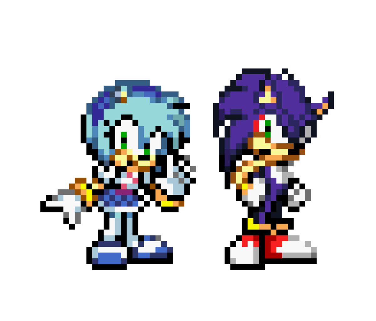 Friends, siblings even.

#FNFDSides #DSides #DSidesSonic #SonicAdvance3