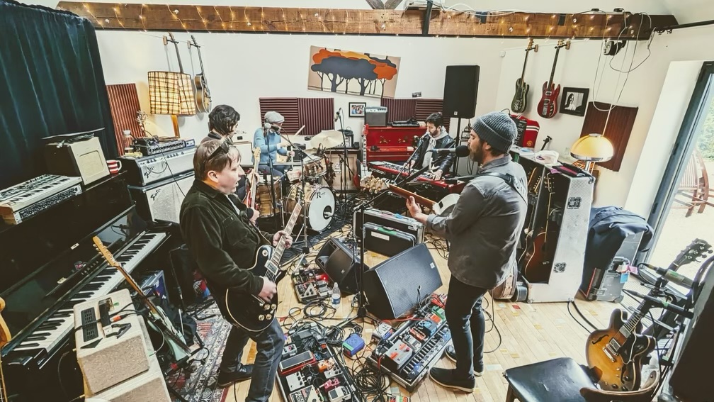 Time for a quick rehearsal before we head out for tomorrow's show at <a href="/laroutedurock/">La Route du Rock</a>