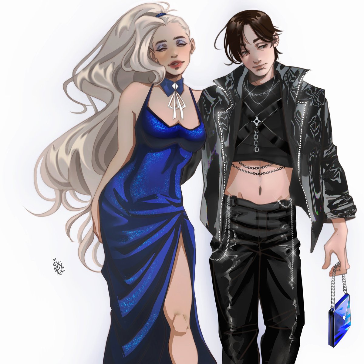 💎💎💎
#naruto #inosai #saiino