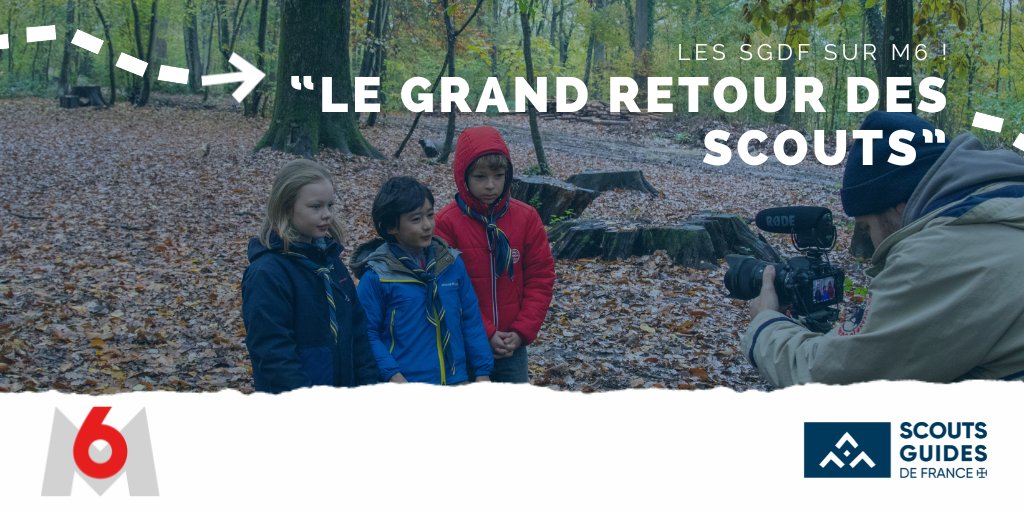 Cet hiver, les équipes d'@M6 ont suivi Solène, bénévole SGDF d’abord en formation puis cheftaine Louveteaux-Jeannettes (8-11 ans) 🎬🌟 Une heure en immersion au cœur de notre mouvement mais aussi auprès des @EEUdF et @Scouts_Europe ! A découvrir ici 👉 a.sgdf.fr/3uYS3DF