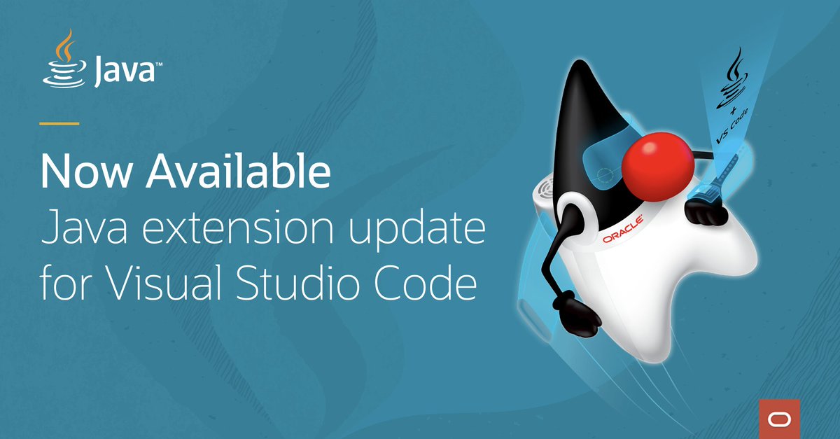 #Java developers,

There's a new update now available for the #VSCode Java extension.

Download now ➡️ marketplace.visualstudio.com/items?itemName…