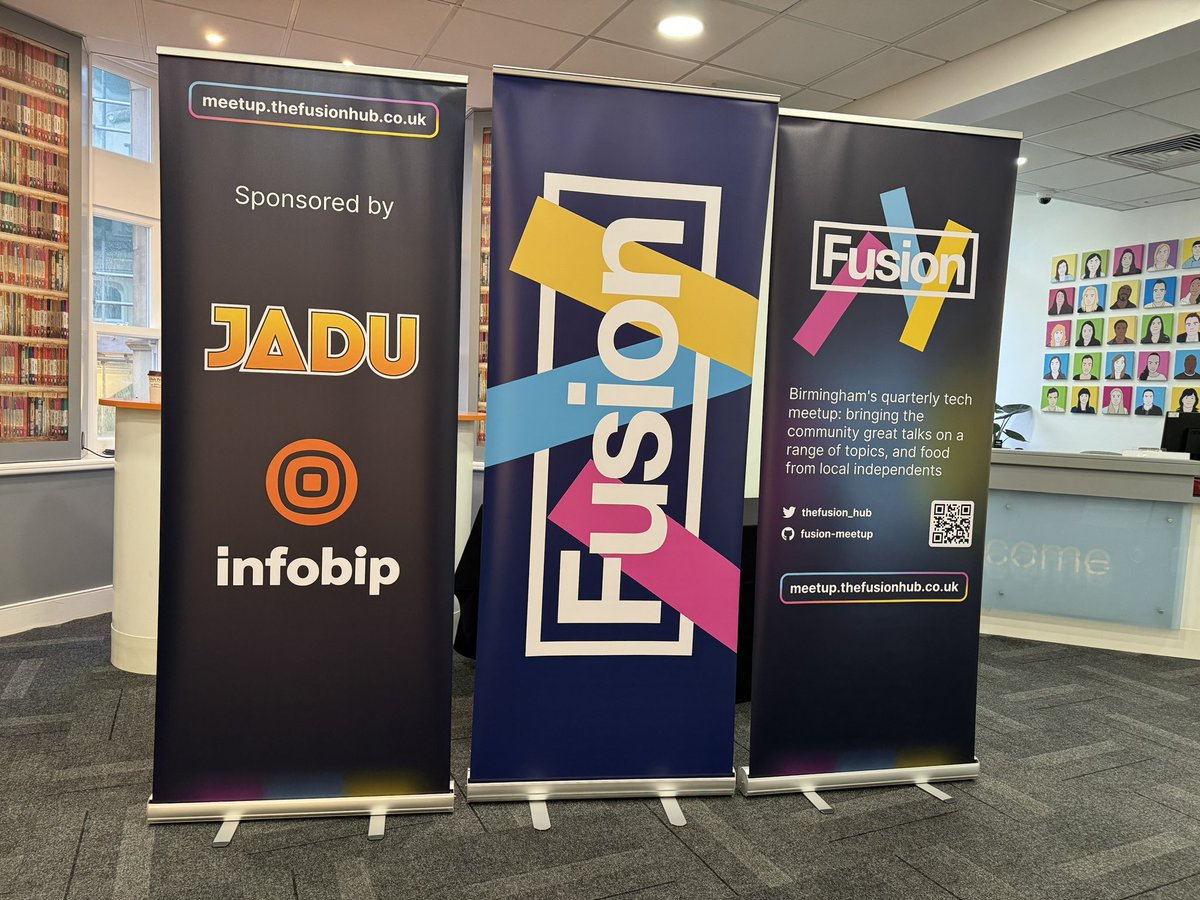 We’re here 🙌🏻 massive thank you to our amazing sponsors: <a href="/InfobipDev/">Infobip Developers</a> <a href="/jadu/">Jadu</a> 🫶🏻