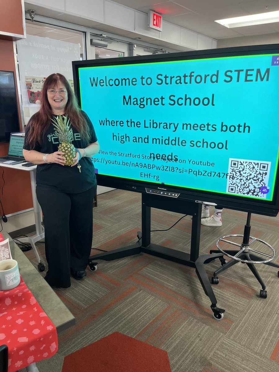 MNPSLibraries's tweet photo. If you are ever interested in learning how to engage community partners reach out to Diane Chen, Librarian at Stratford STEM! #MNPSLibraries #PineapplePD https://t.co/zKFVZT6nDV