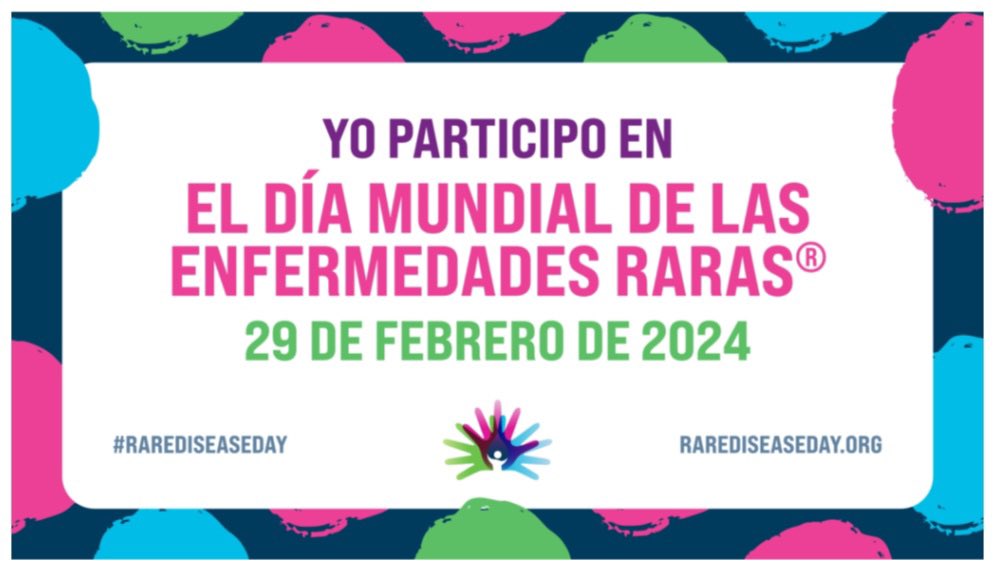 Hoy en este día tan especial (29 Feb) hacemos honor a todas esas personas que tienen que convivir a diario con enfermedades poco conocidas y re-conocidas. Poco frecuentes de forma individual pero que afectan a un gran colectivo en su conjunto. #RareDiseaseDay