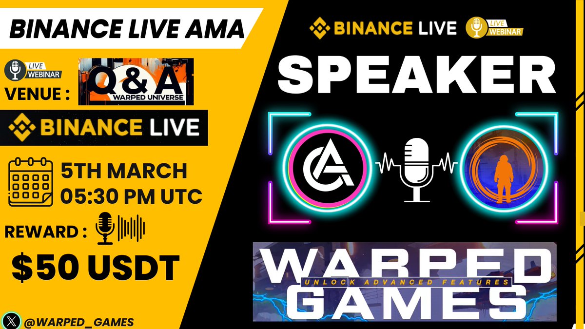 ⏰ Less than 24 hours to go until our #AMA on #Binance Live! Details and  link below.