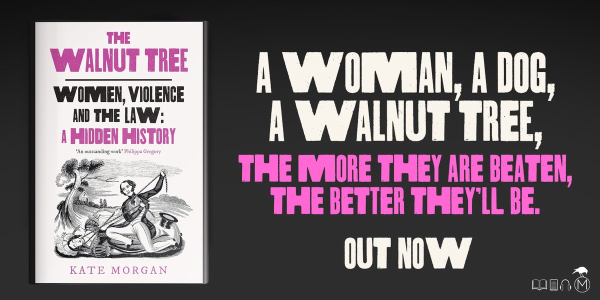 Congratulations to Kate Morgan whose second book THE WALNUT TREE is published today! It is a devastating work of non-fiction that reveals a hidden history of women, violence and the law. 'An outstanding work' – Philippa Gregory lnk.to/TheWalnutTree