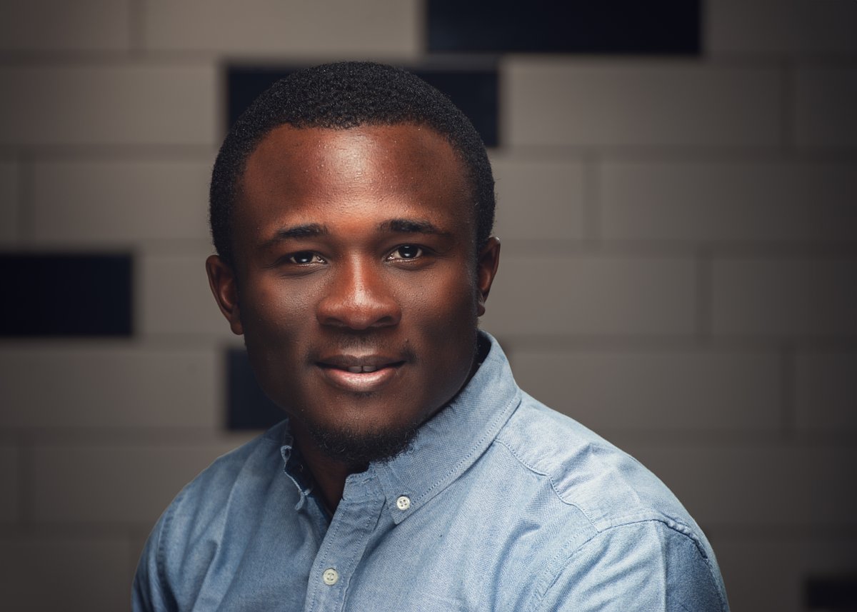 RedDeerPolytech's tweet image. Meet Emmanuel Mustapha (he/him), originally from Nigeria, he is a first-year student in the Social Work Program at RDP. #MyRDP #BlackHistoryMonth #RedDeerPolytechnic