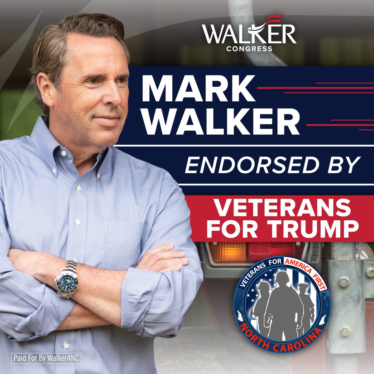 RepMarkWalker's tweet image. Thank you to @Vets_4_Trump -NC Chapter for standing by your endorsement despite pressure to endorse a Raleigh lobbyist. Veterans know that we need to drain the swamp. My Congressional office closed over 1,800 veterans affairs cases and I look forward to continuing the fight for…