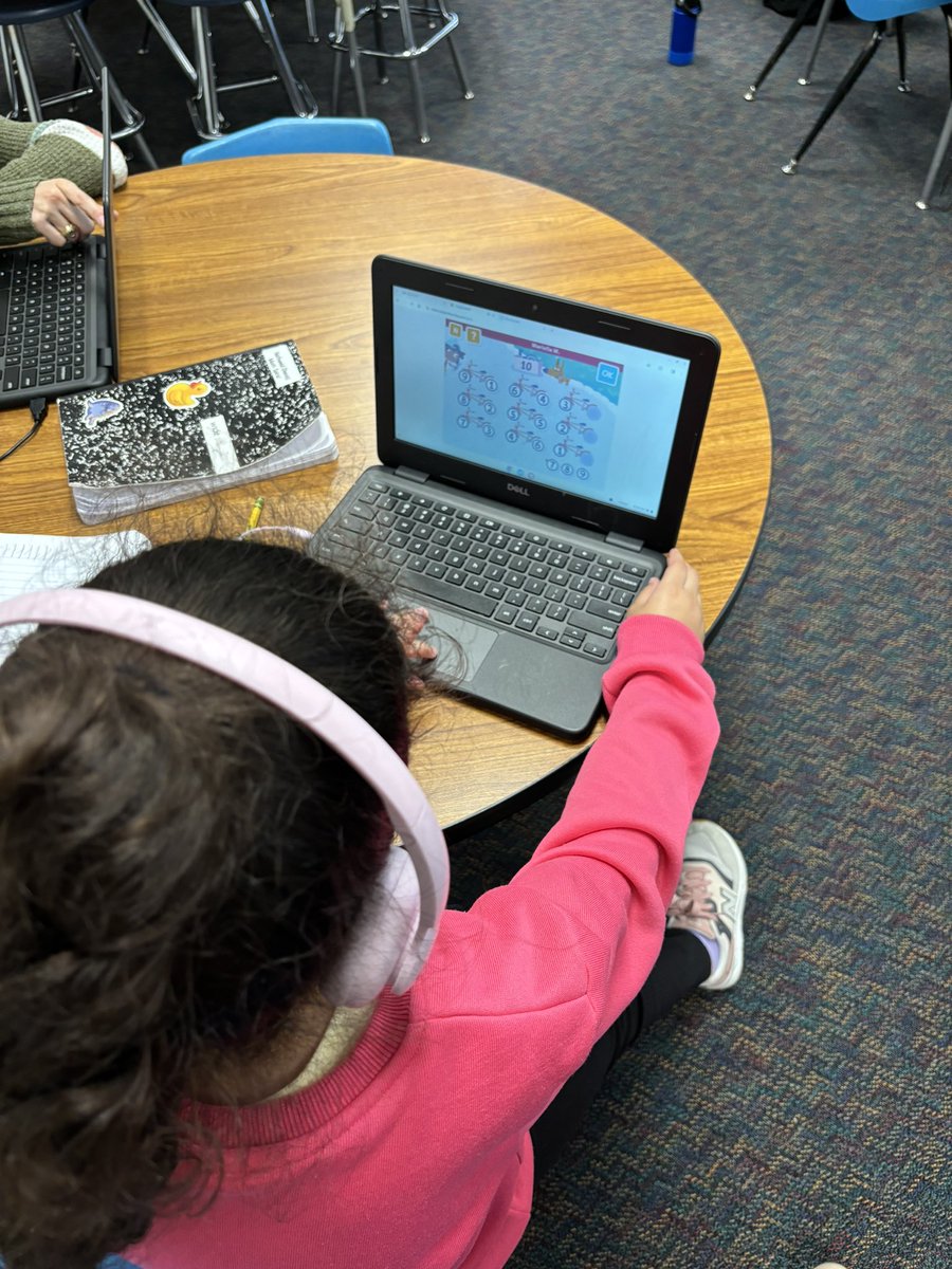 Working on fact families that add up to 10! <a href="/BISD_ITech/">BISD ITech</a> #BISD_DLD