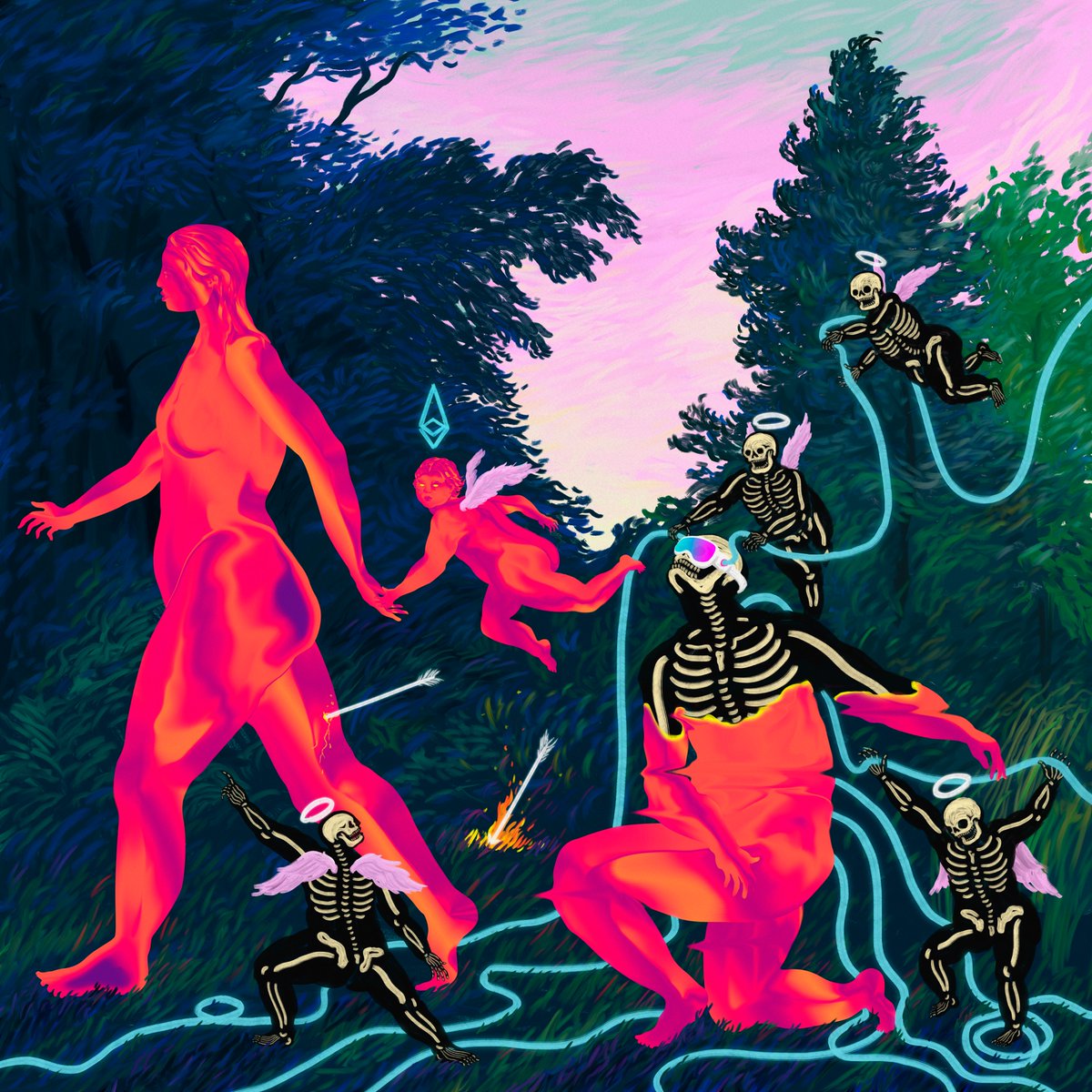 '𝐋𝐨𝐚𝐝𝐢𝐧𝐠 𝐌𝐮𝐭𝐚𝐭𝐢𝐨𝐧..'🔥💀🥽🔥
Available now on <a href="/objktcom/">objkt.com</a>

𝑺𝒆𝒄𝒐𝒏𝒅 𝒑𝒊𝒆𝒄𝒆 𝒐𝒇 𝒎𝒚 𝑳𝒂𝒕𝒕𝒆𝒔𝒕 𝑪𝒐𝒍𝒍𝒆𝒄𝒕𝒊𝒐𝒏 '𝑫𝒊𝒈𝒊𝒕𝒂𝒍 𝑭𝒂𝒏𝒕𝒂𝒔𝒚'
25/30 editions
12 tez

🌐 Link below: