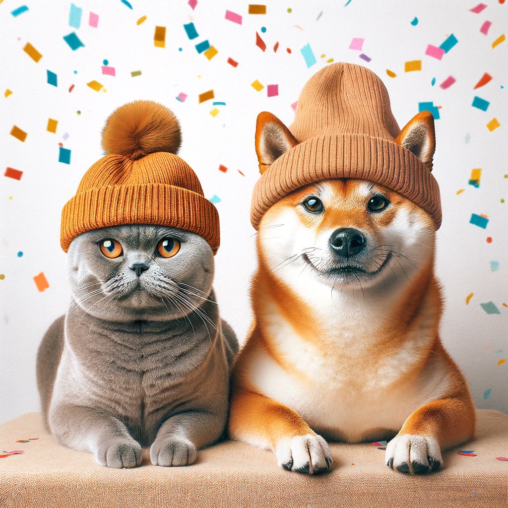 We completed a $CWIF airdrop to dogwifhat $WIF's holders! With the completion of this airdrop, catwifhat has now surpassed 200,000 total holders on <a href="/solana/">Solana</a> 🐈🧢

Needless to say the hat stays on 🎉. Which community do you think we're airdropping next?