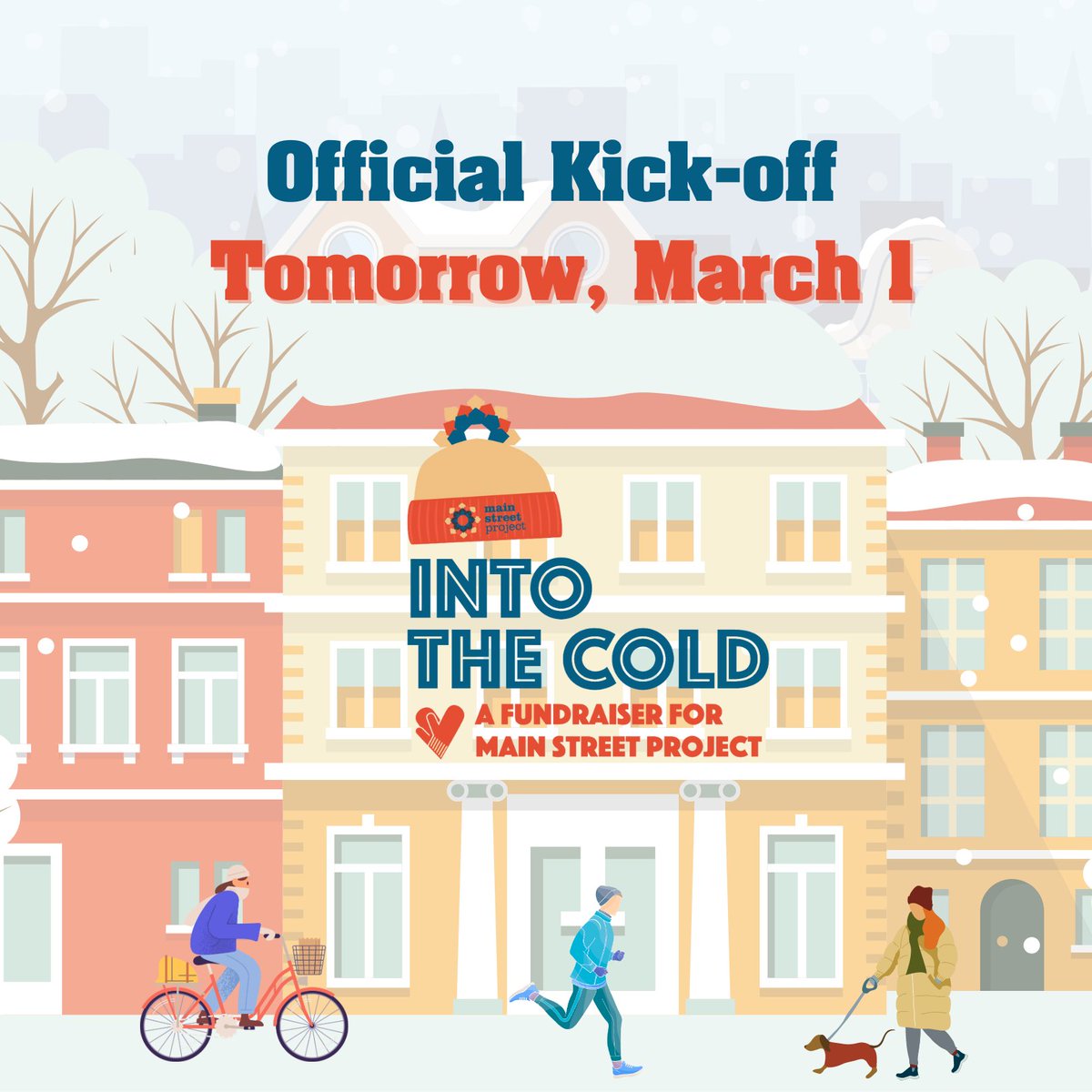 Calling all winter cyclist, hikers and outdoor adventurers! ❄️ Into the Cold officially kicks off tomorrow March 1. Visit ow.ly/u4eY50QJxLj to get registered and start fundraising! #MSPBuildingStability #IntoTheCold #Manitoba #Winnipeg
