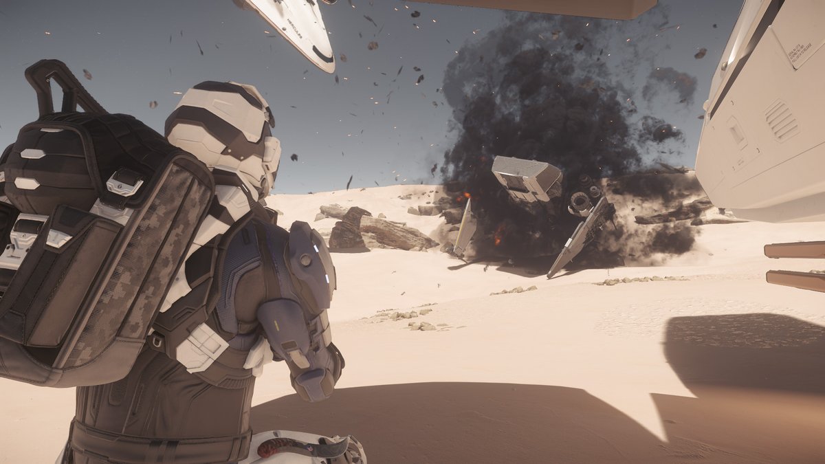 When you call in air support but its danger close.

#StarCitizen