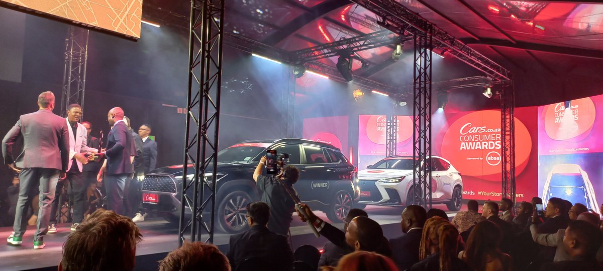 FelixSebata's tweet image. And Toyota-Lexus takes the big one for the night - Brand of the Year - to conclude the 2023/24 #CarsAwards