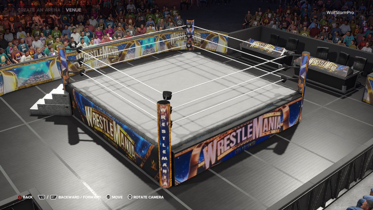 TJsMedias's tweet image. My Wrestlemania 39 Arena has finally been uploaded to #WWE2K23 Community Creations as #WWE2K24 is on the horizon!
Tags:
WRESTLEMANIA
HOLLYWOOD
SOFI
Enjoy!
P.S. it’s in the show category.