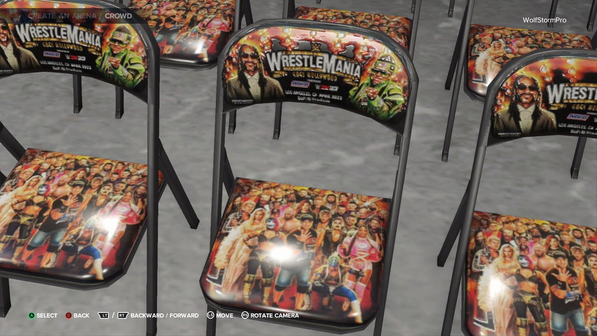 TJsMedias's tweet image. My Wrestlemania 39 Arena has finally been uploaded to #WWE2K23 Community Creations as #WWE2K24 is on the horizon!
Tags:
WRESTLEMANIA
HOLLYWOOD
SOFI
Enjoy!
P.S. it’s in the show category.