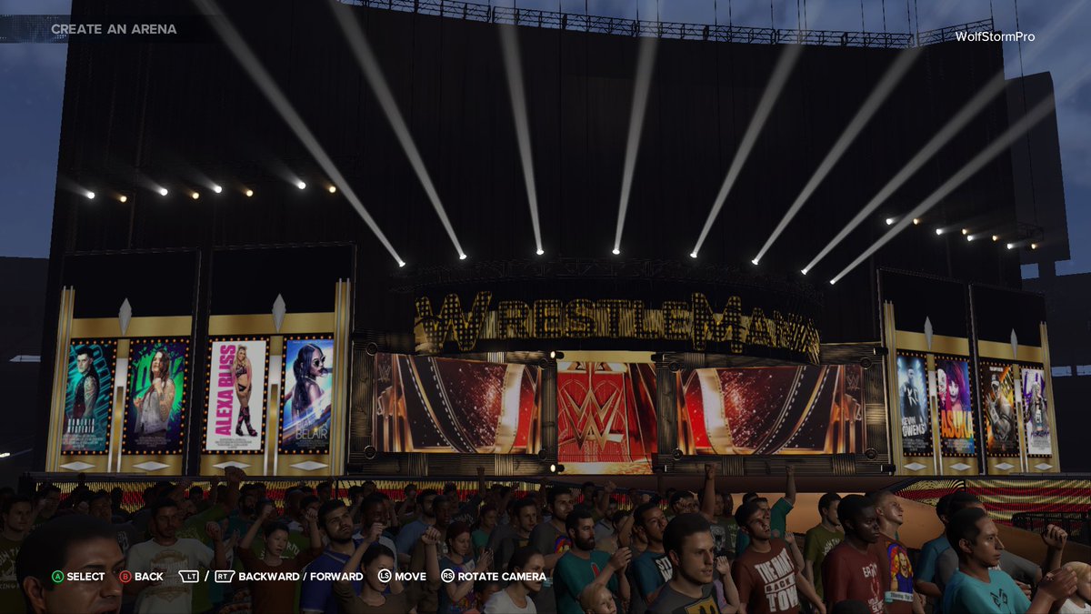 TJsMedias's tweet image. My Wrestlemania 39 Arena has finally been uploaded to #WWE2K23 Community Creations as #WWE2K24 is on the horizon!
Tags:
WRESTLEMANIA
HOLLYWOOD
SOFI
Enjoy!
P.S. it’s in the show category.